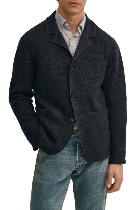 Wool Knit Blazer