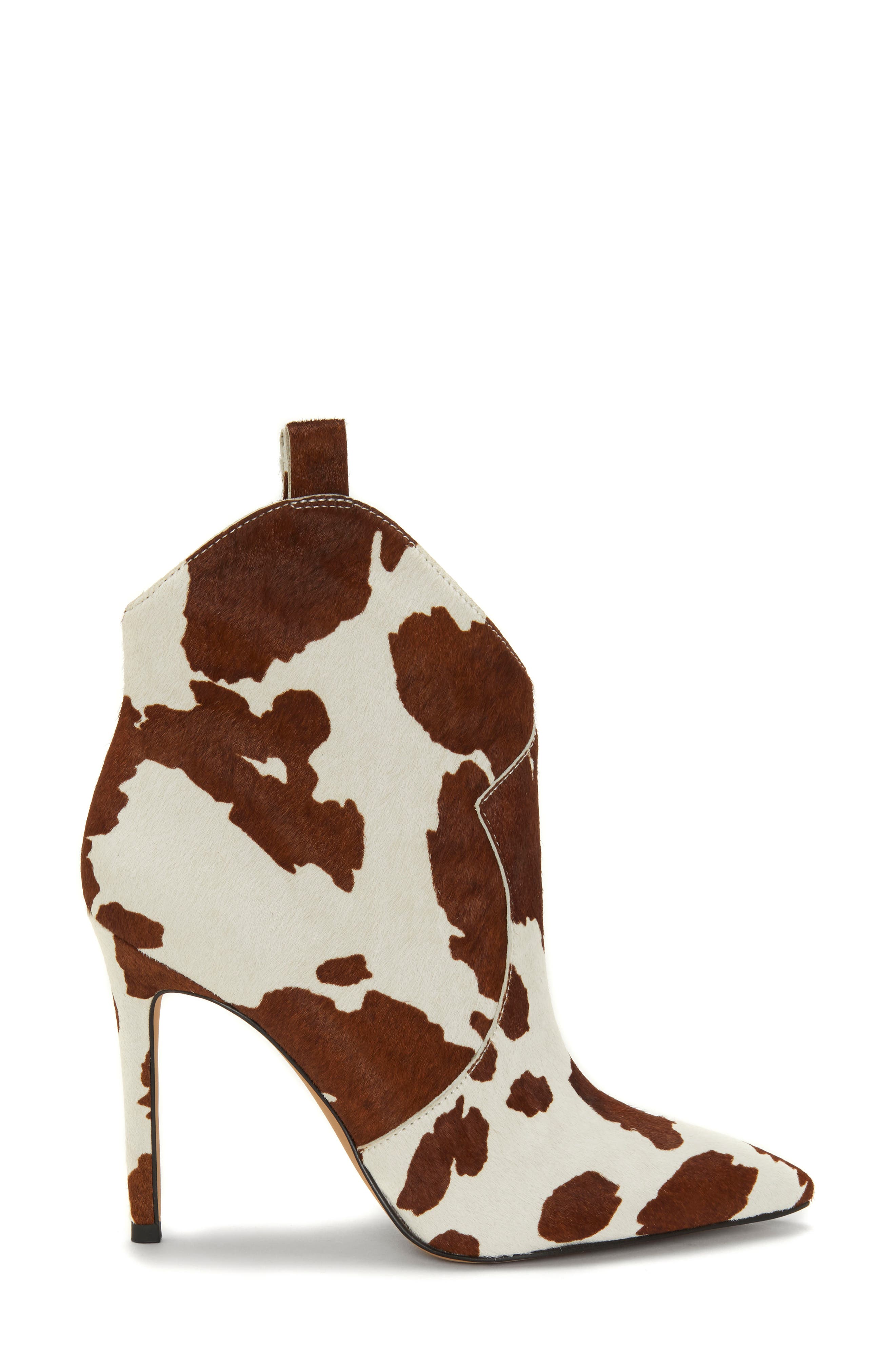 Pixelle 2 Bootie, Alternate, color, OFF WHITE CALF HAIR