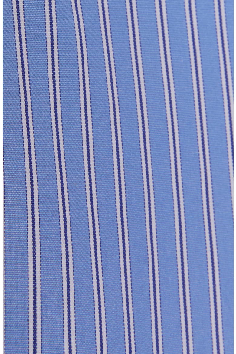 Classic Stripe Cotton Poplin Shirt, Alternate, color, LILAC/ WHITE