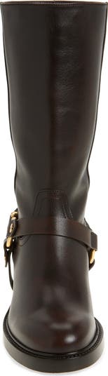 ブーツその他 CHLOE DAKOTA SUEDE BIKER BOOTS CHLOÉ Dakota buckled suede ankle boots | NET-A-PORTER
