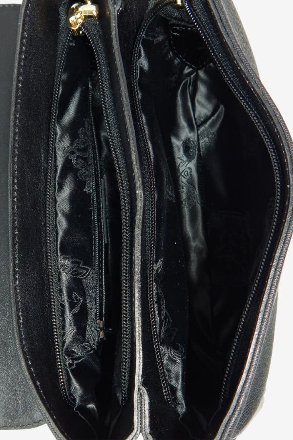 Cherry Blossom 526 Handbag, Alternate, color, Black