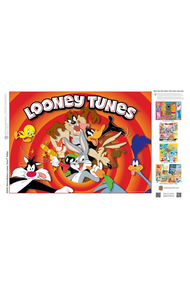 Looney Tunes 500 Piece Jigsaw Puzzle, Alternate, color, Multicolor