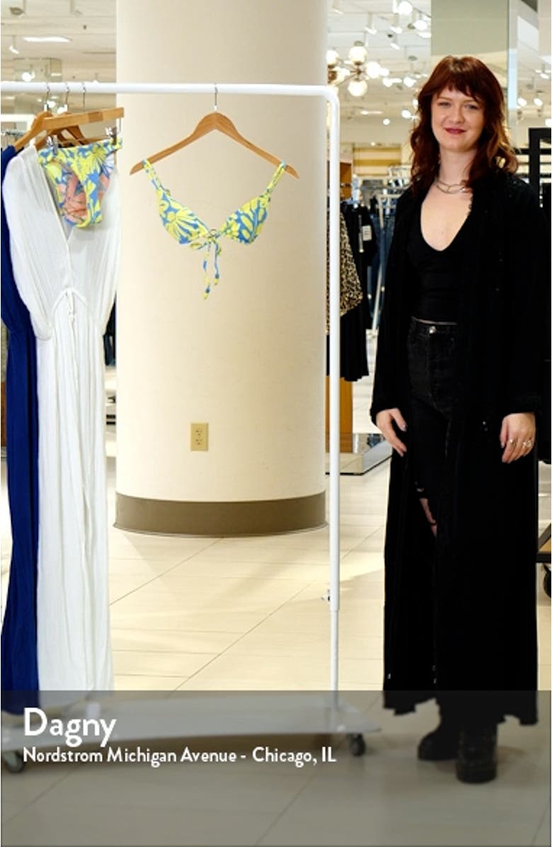 Flowerlike Brenda Reversible Bikini Top, sales video thumbnail