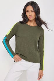 Lisa Todd Mesh On Cotton T-shirt