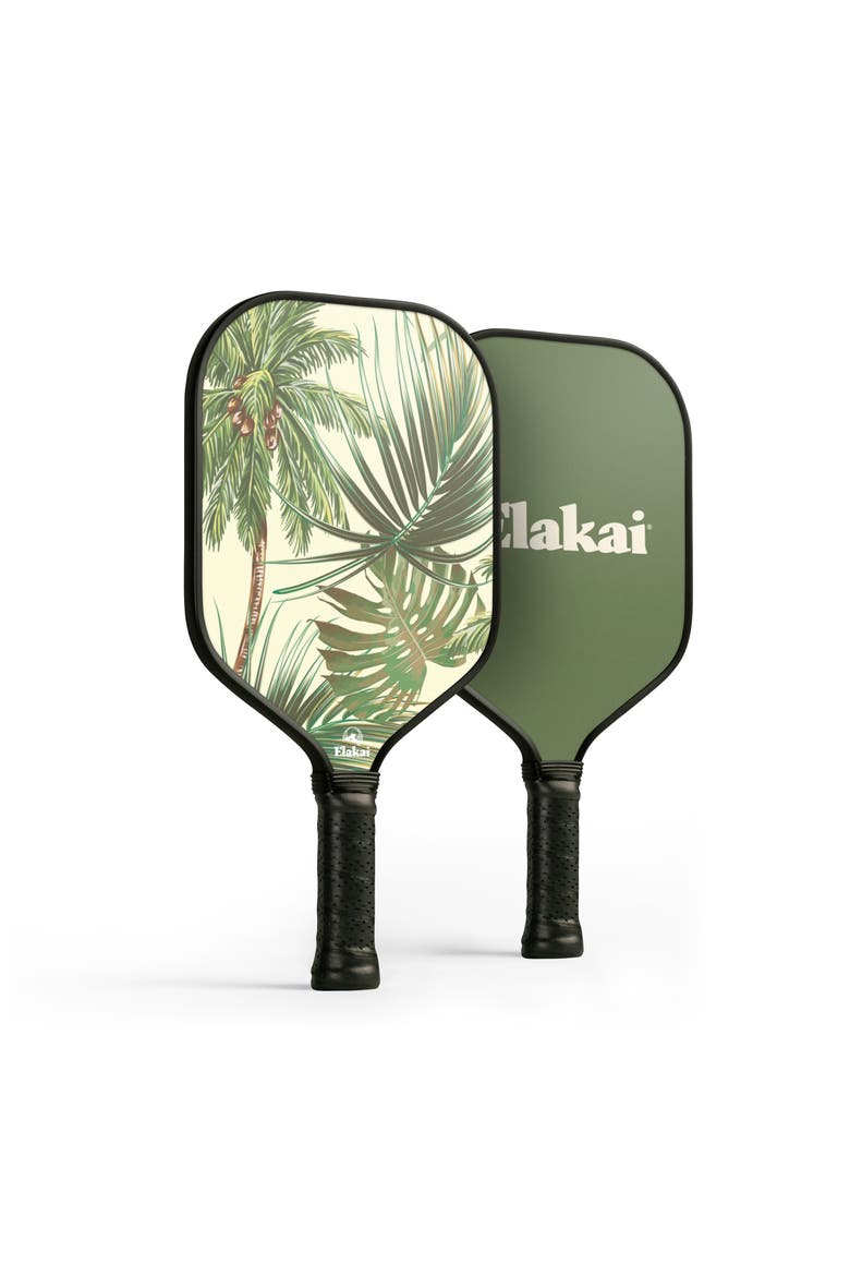 Pickleball 13mm Paddle, Alternate, color, Tropical Palms