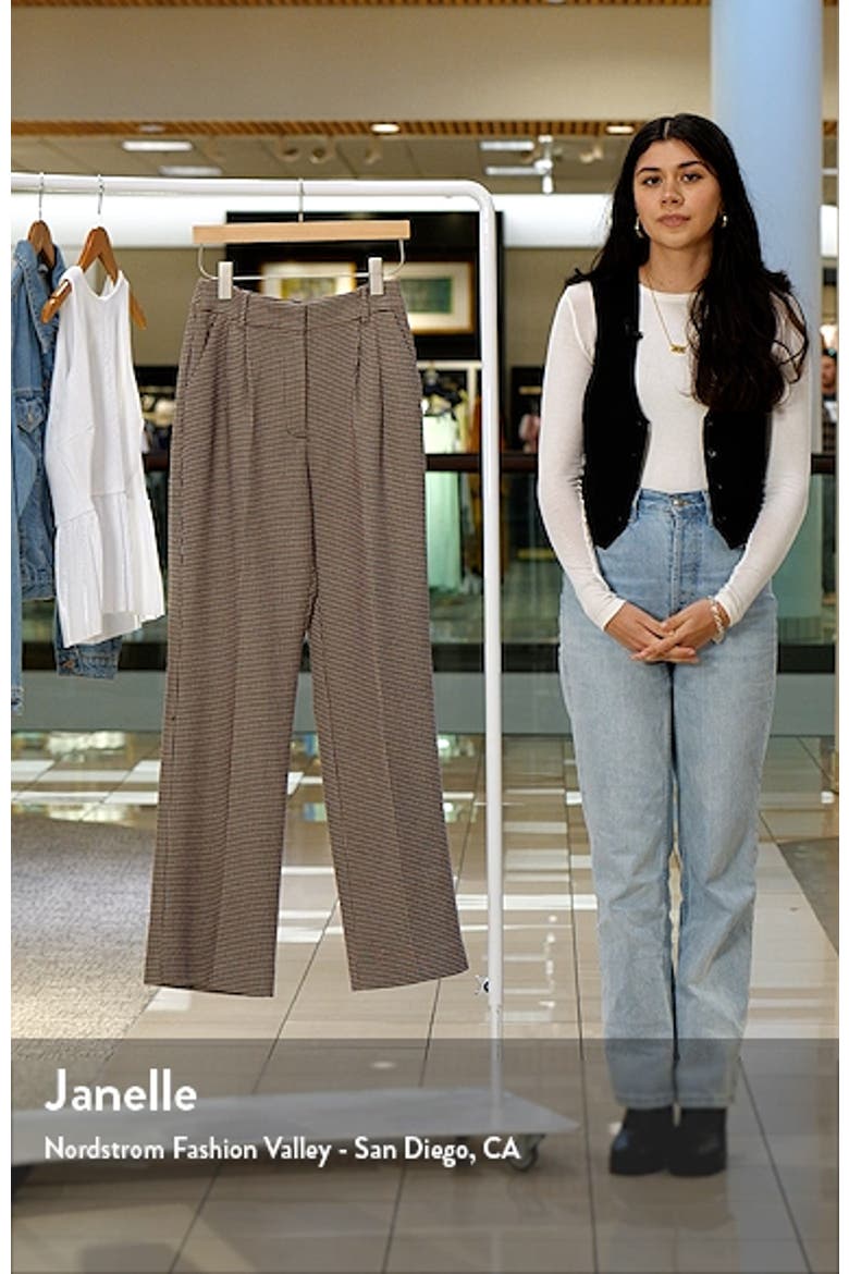 Favorite Houndstooth Wide Leg Pants video