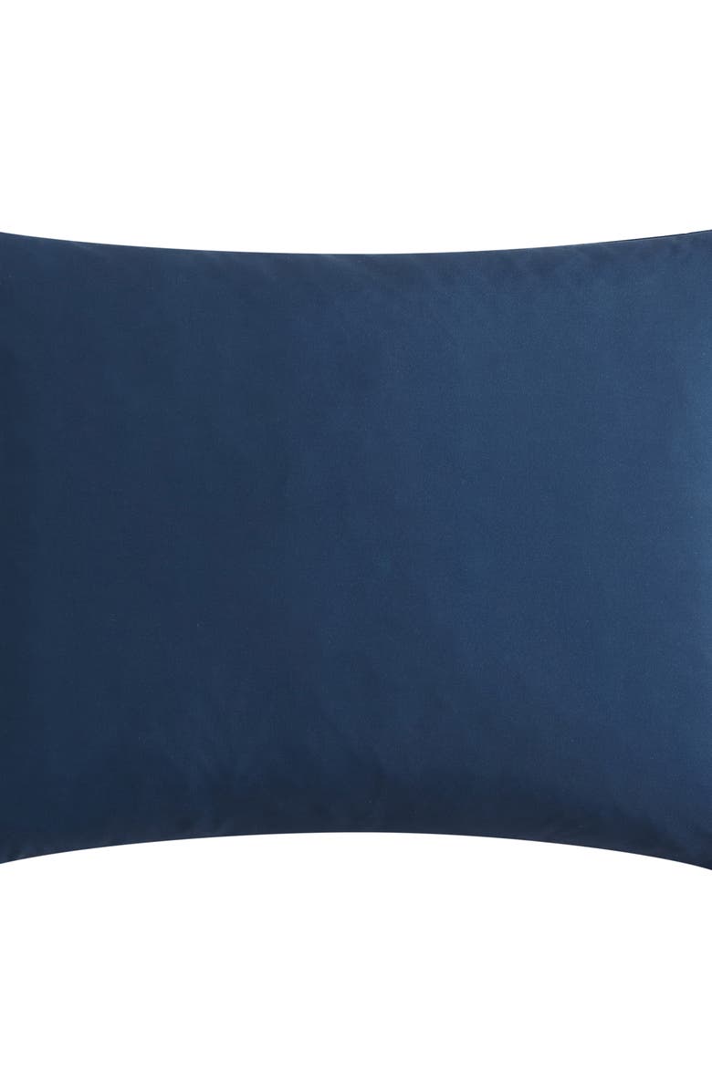 Nautica Longdale Stripe Comforter & Sham Set, Alternate, color, Navy Blue