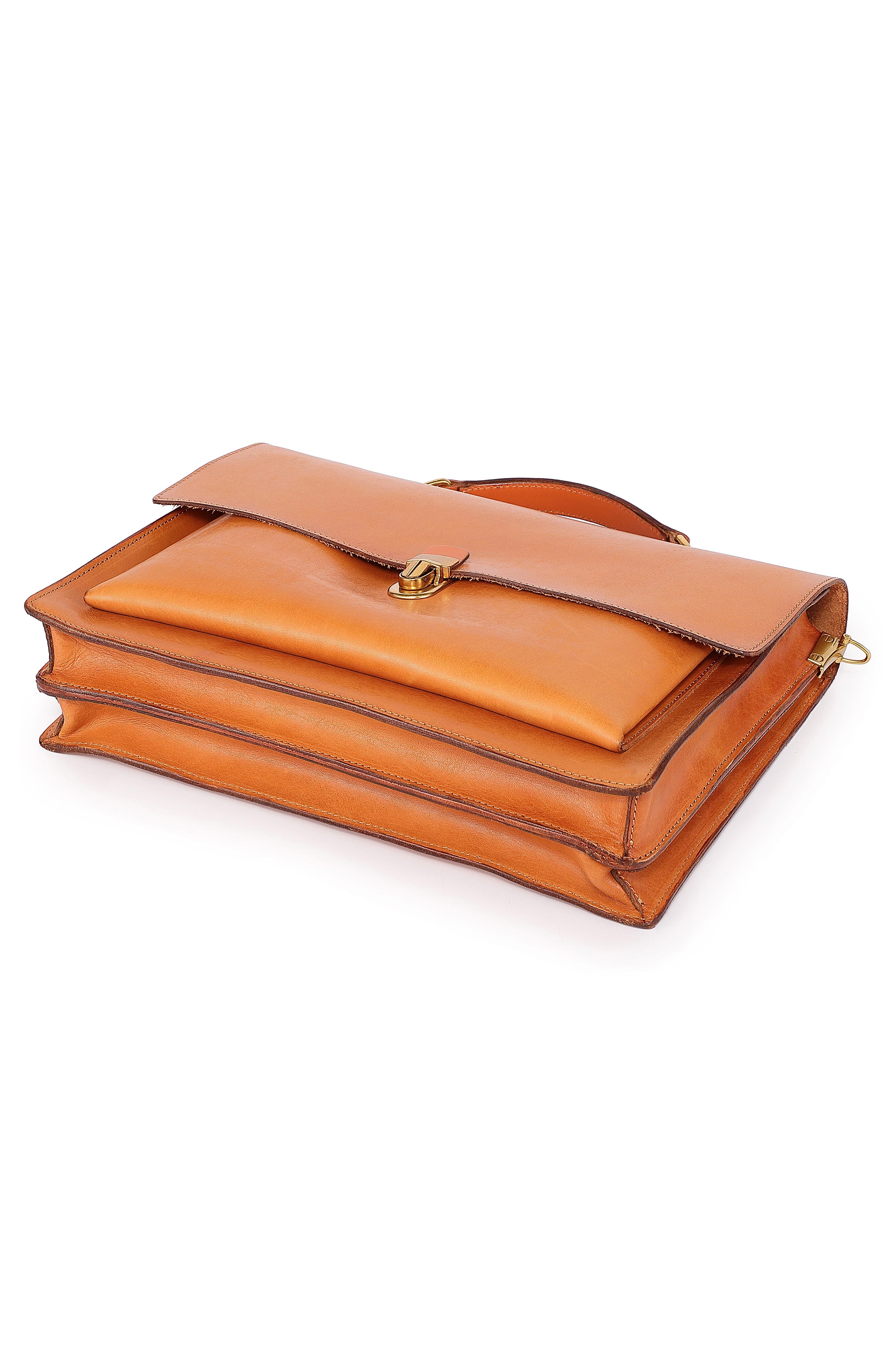 OLD TREND Laurel Messenger Bag, Alternate, color, Caramel