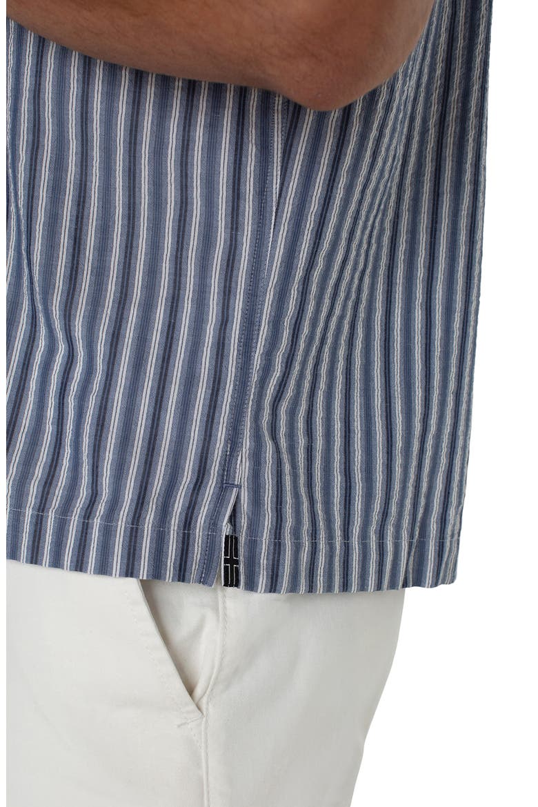 Stripe Camp Shirt, Alternate, color, BLUE WHITE MULT