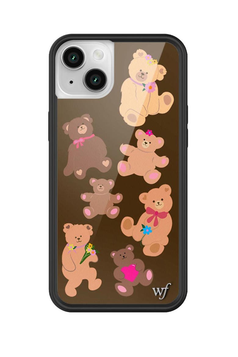 Bear-y Cute iPhone Case, Alternate, color, Brown