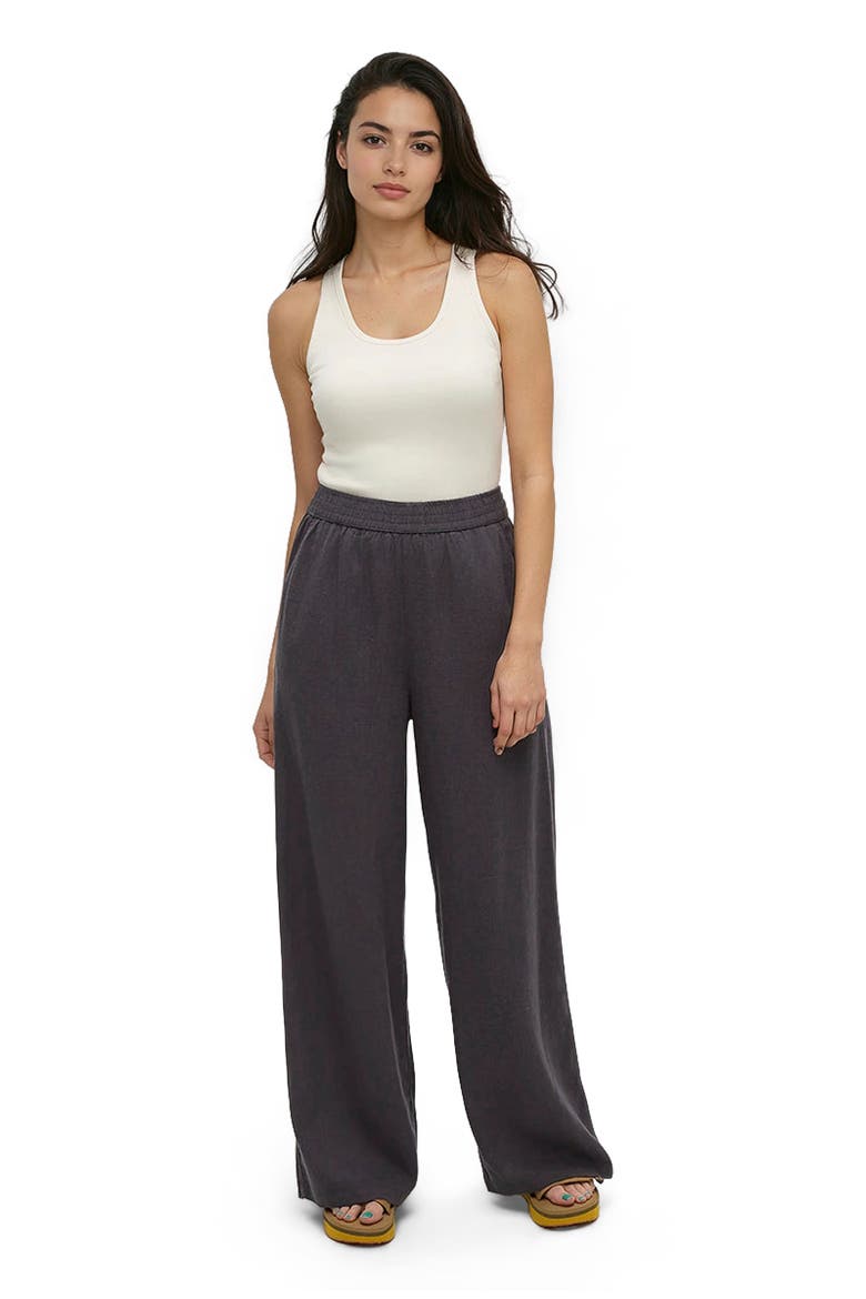 Hemp Kaslo Pant, Alternate, color, Graphite
