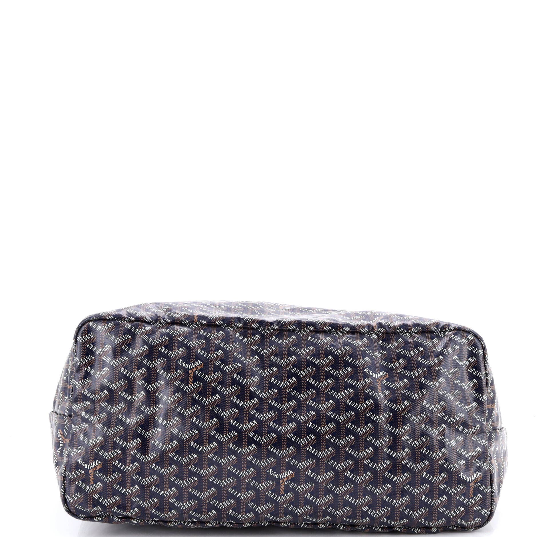 Pre-Owned Goyard Saint Louis Tote Coated Canvas GM, Alternate, color, Blue