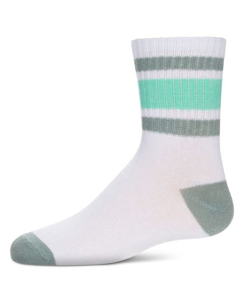 Neon Stripe Crew Sock (Little Kid & Big Kid)