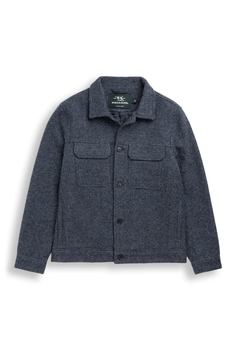 Roys Hill Wool Blend Trucker Jacket, Alternate, color, GRAPHITE