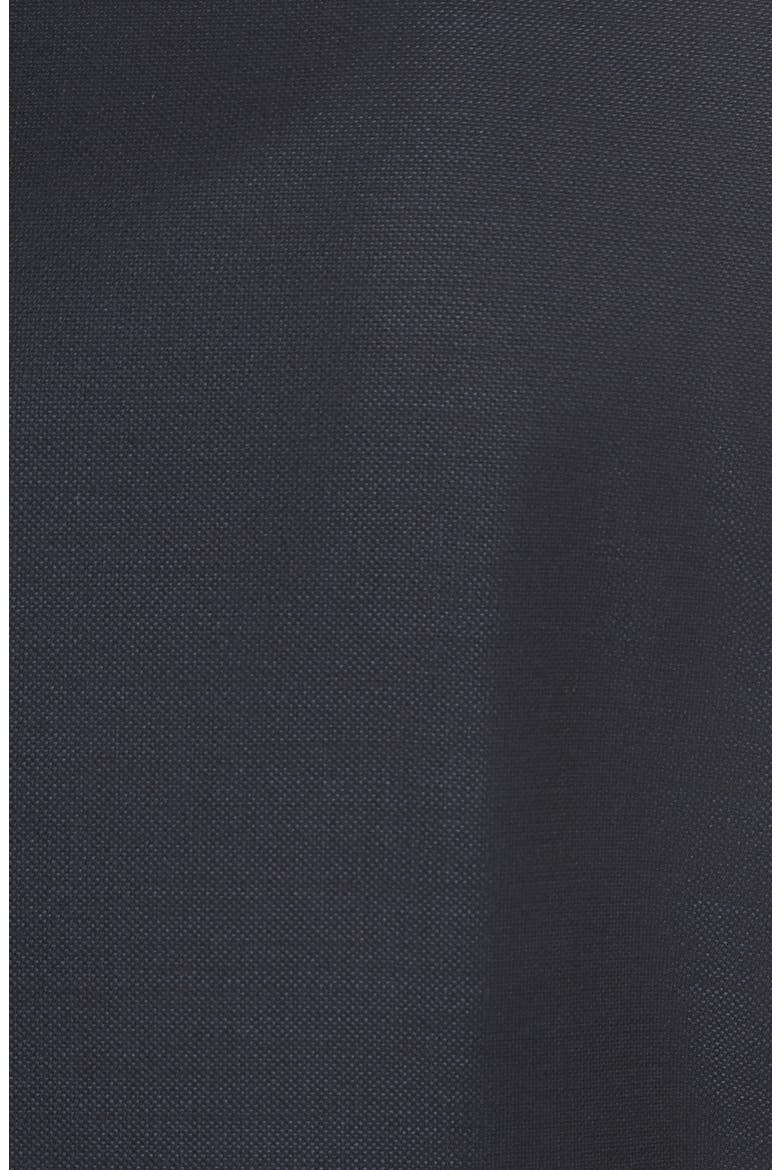 Trim Fit Wool Blazer, Alternate, color, NAVY