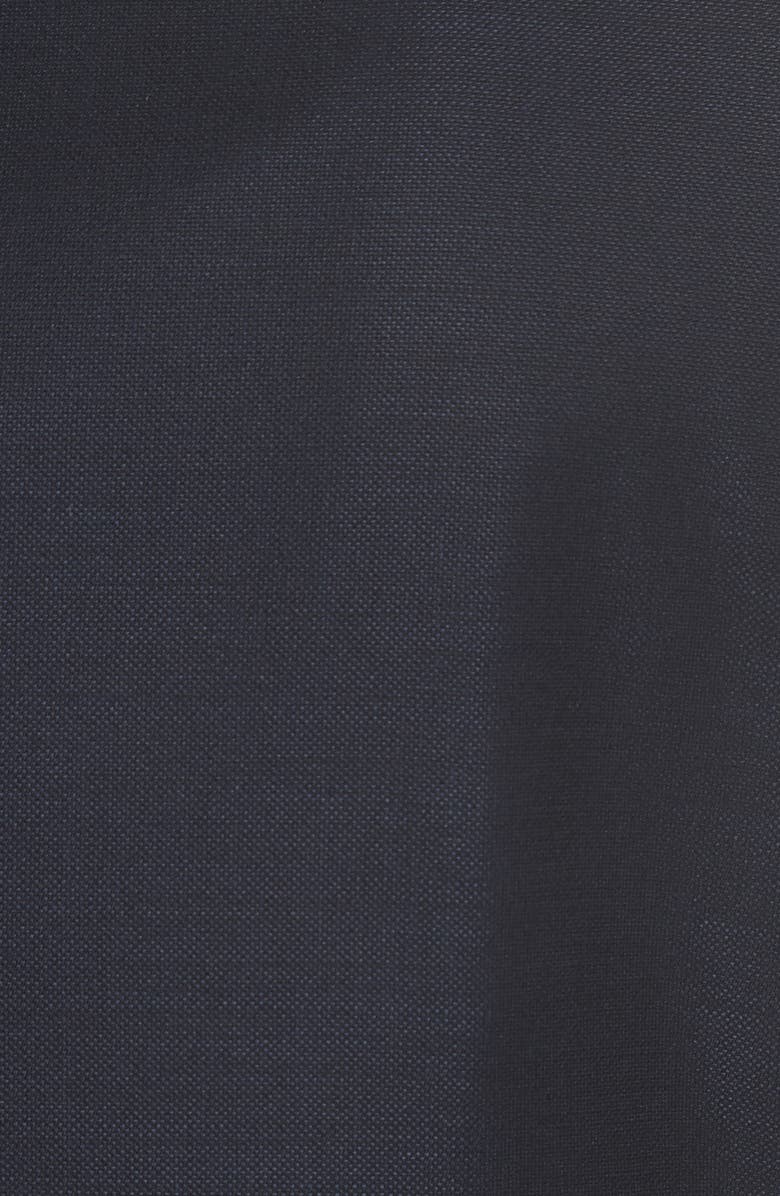 Emporio Armani Trim Fit Wool Blazer, Alternate, color, Navy