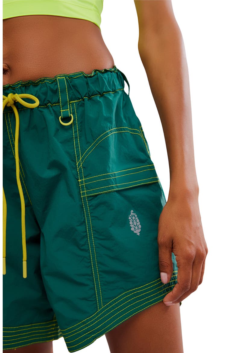 FP Movement In The Wild Long Shorts, Alternate, color, EVERGREEN