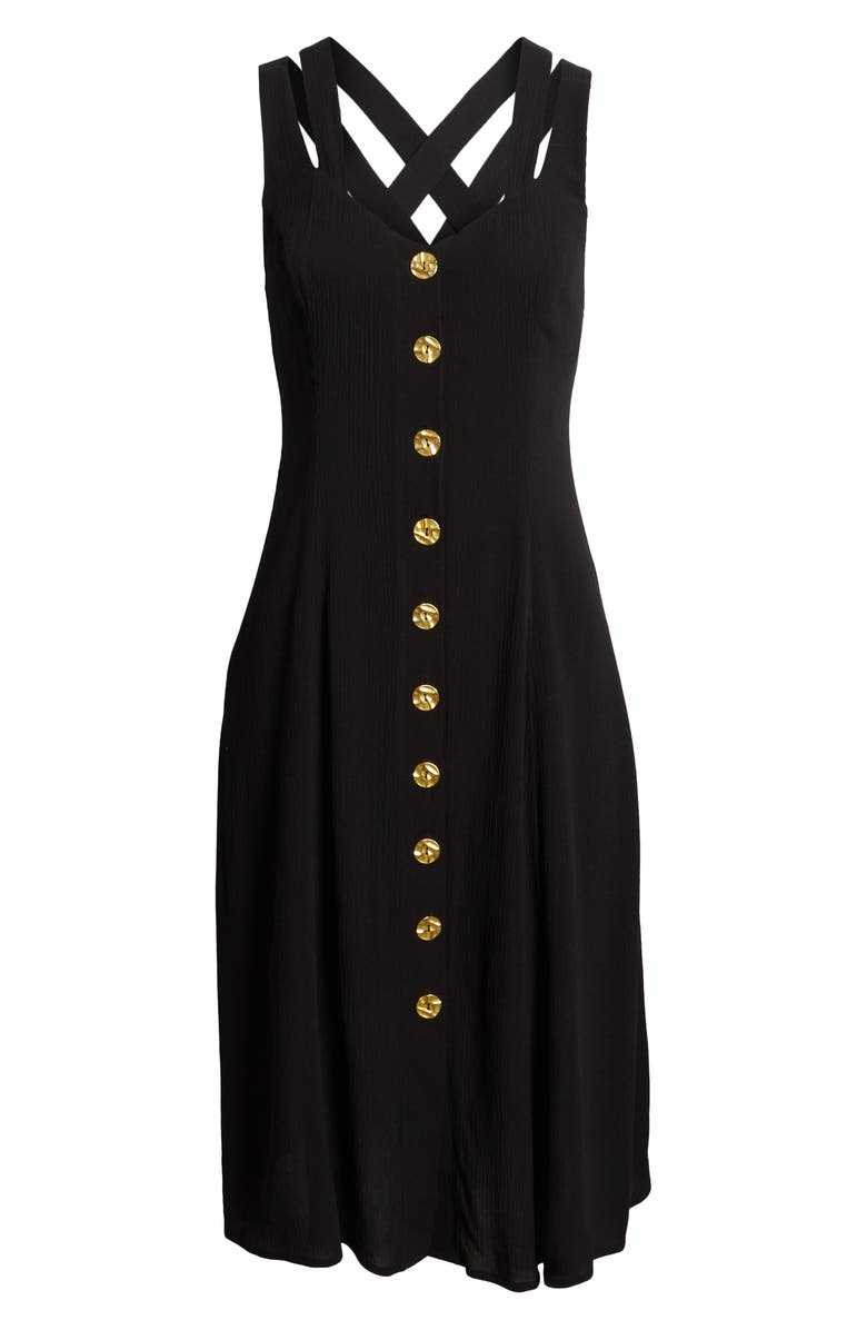 Row A Button Front Dress, Alternate, color,