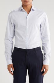 Calvin Klein Slim Fit All-Season Stretch Dress Shirt