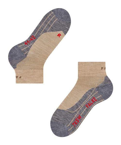 Falke Tk5 Wander Short Hiking Socks In Neutral