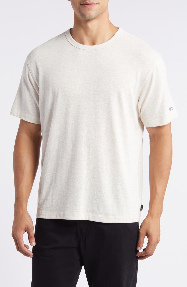 AG Wesley Crewneck T-Shirt, Main, color, Snow White