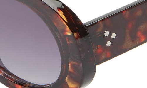 Bp. Chunky Oval Sunglasses In Tortoise