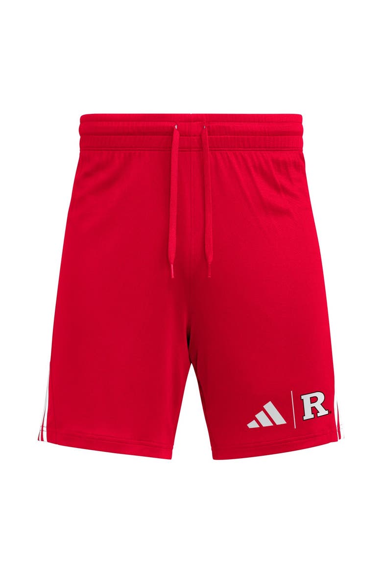 Men's adidas Scarlet Rutgers Scarlet Knights AEROREADY 7" Shorts, Alternate, color, Scarlet