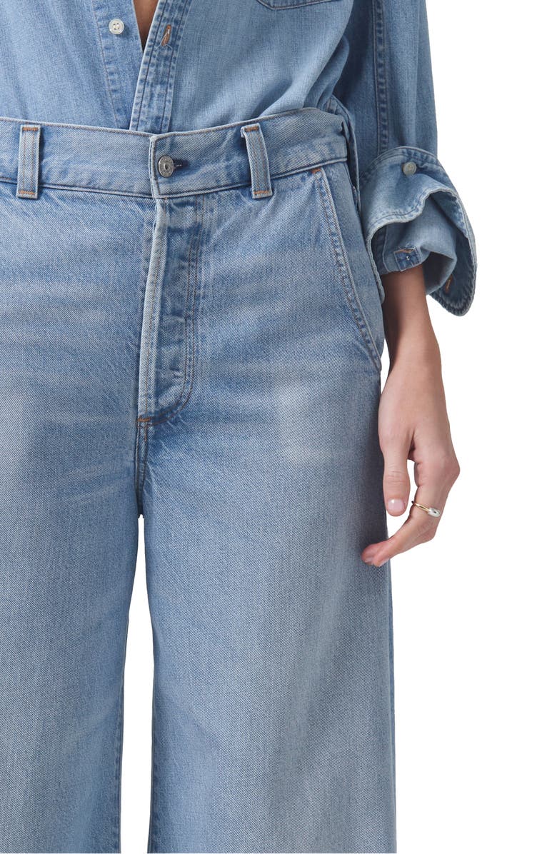 Citizens of Humanity Beverly Slouchy Denim Bootcut Jeans, Alternate, color, Lune