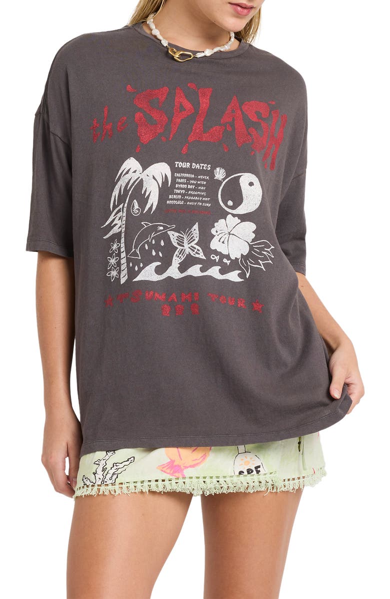 Billabong x Lottie Hall Graphic T-Shirt, Main, color,