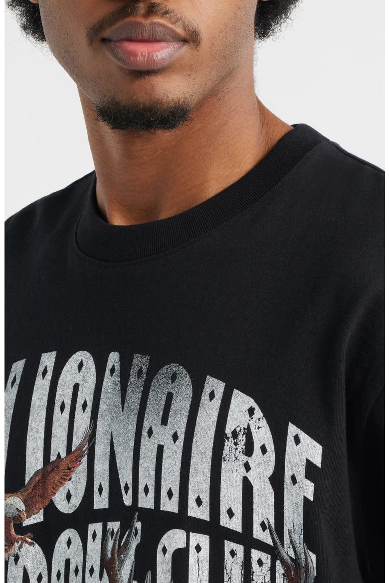 Smokey Short Sleeve Logo Graphic T-Shirt, Alternate, color, BLACK