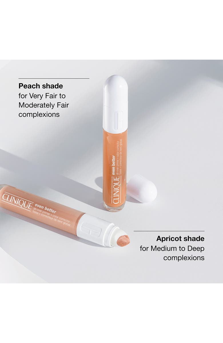 Clinique Even Better<sup>™</sup> All-Over Primer & Color Corrector, Alternate, color, Apricot