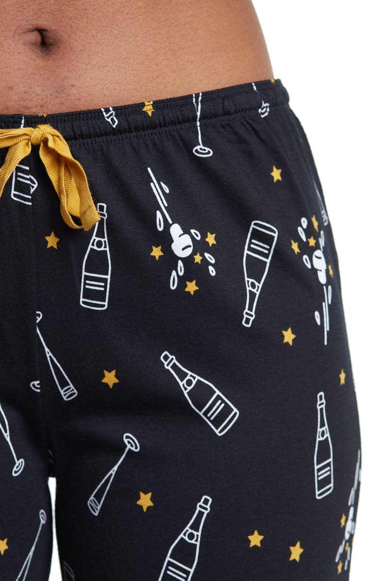 PJ Salvage Long Sleeve Top & Pants 2-Piece Pajama Set, Alternate, color, 