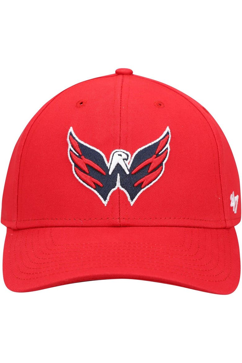 Men's '47 Red Washington Capitals Legend MVP Adjustable Hat, Alternate, color, RED