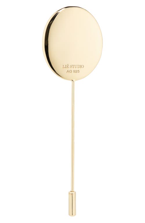 Lie Studio Lié Studio The Elo Stick Pin In Gold