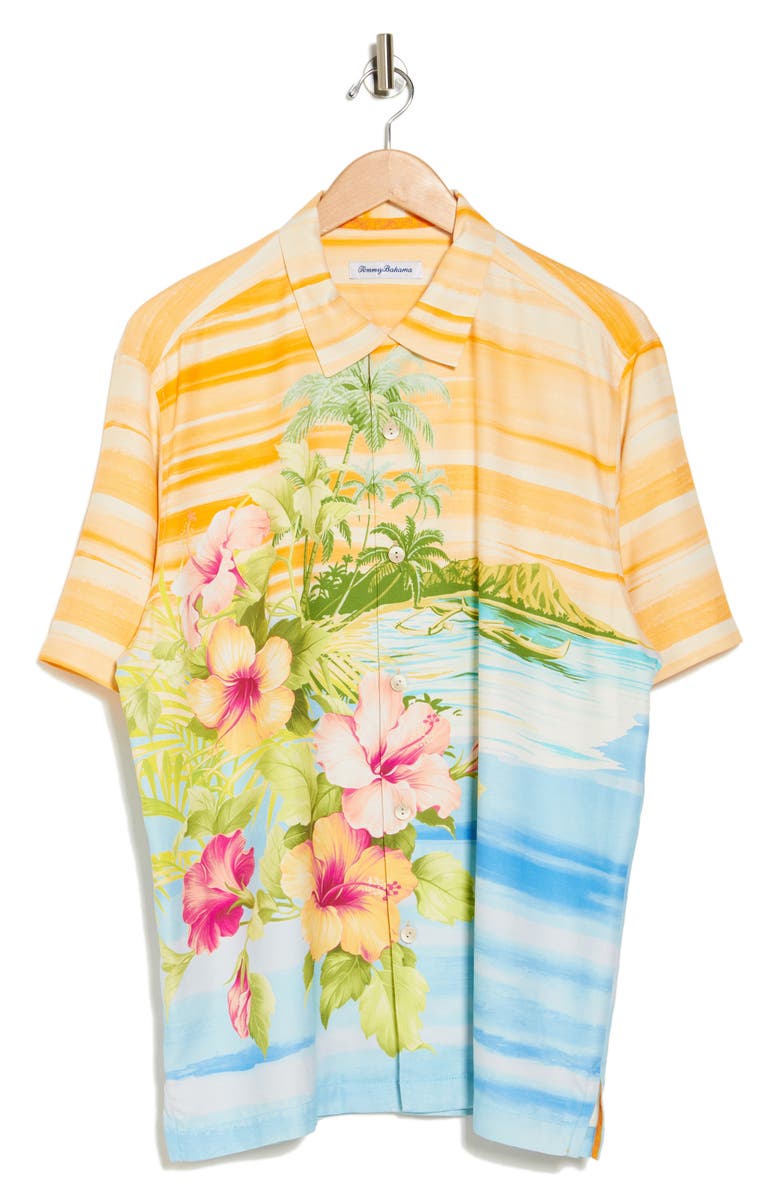 Tommy Bahama Paradise Vista Silk Shirt, Alternate, color,