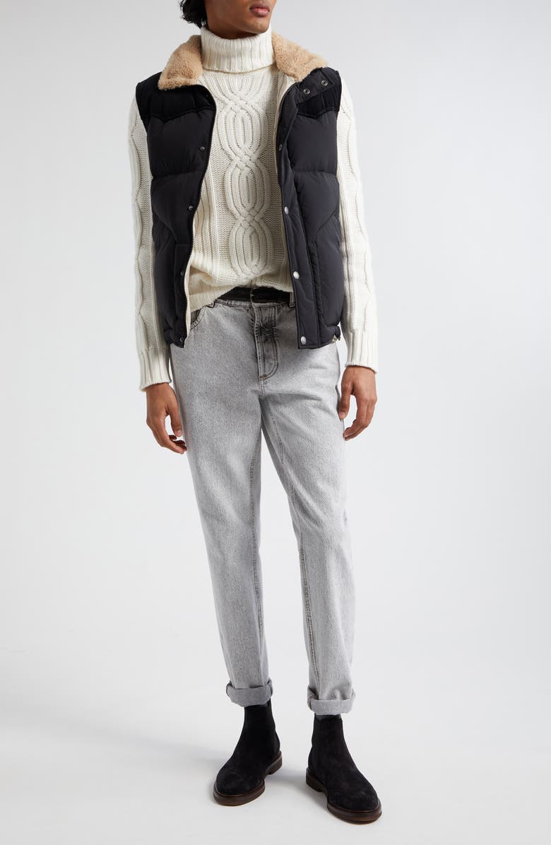 Brunello Cucinelli Acid Wash Jeans, Alternate, color, 