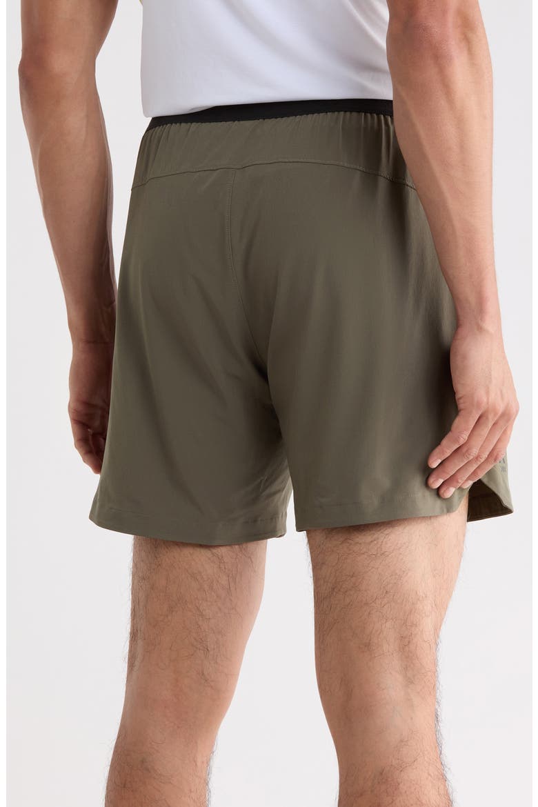 6-Inch Base Performance Training Shorts, Alternate, color, LICHEN GREEN