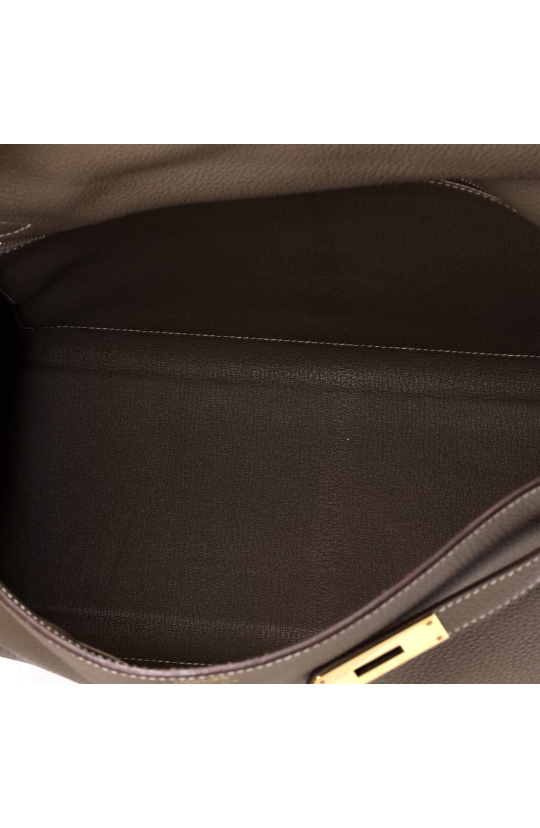 Pre-Owned Hermes Kelly Handbag Grey Togo with Gold Hardware 35, Alternate, color,