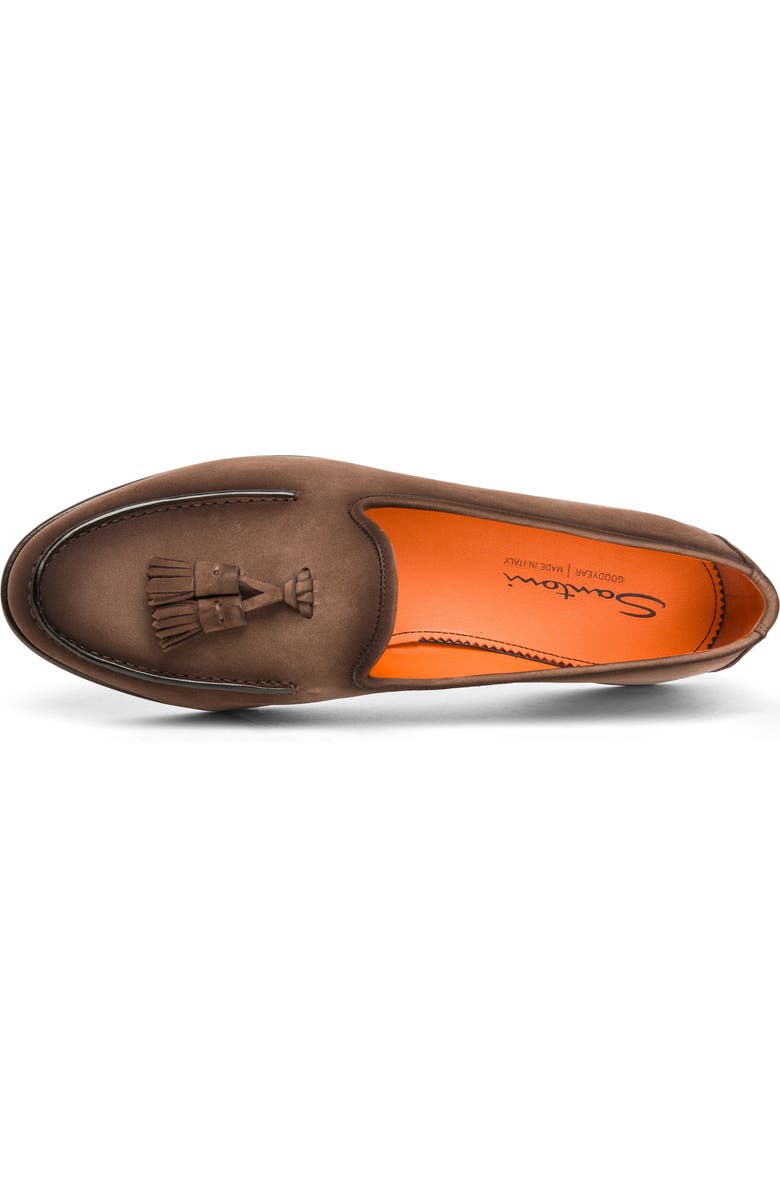 Santoni Andrea Loafer, Alternate, color, Brown1