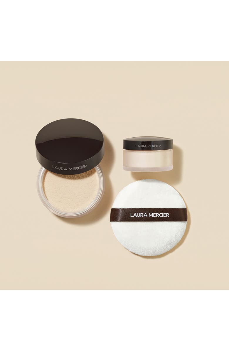 Laura Mercier Translucent Loose Setting Powder Duo & Velour Puff Set $80 Value, Alternate, color,