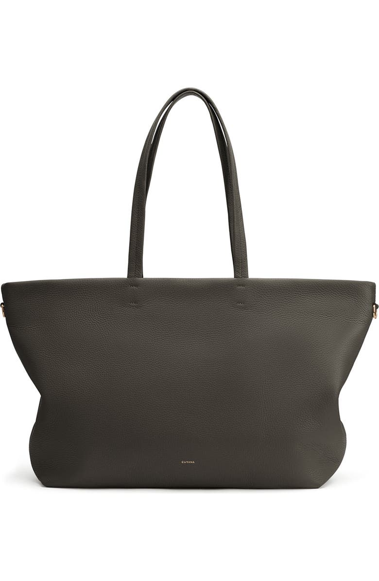 Cuyana Classic Easy Zipper Tote, Main, color, Dark Olive
