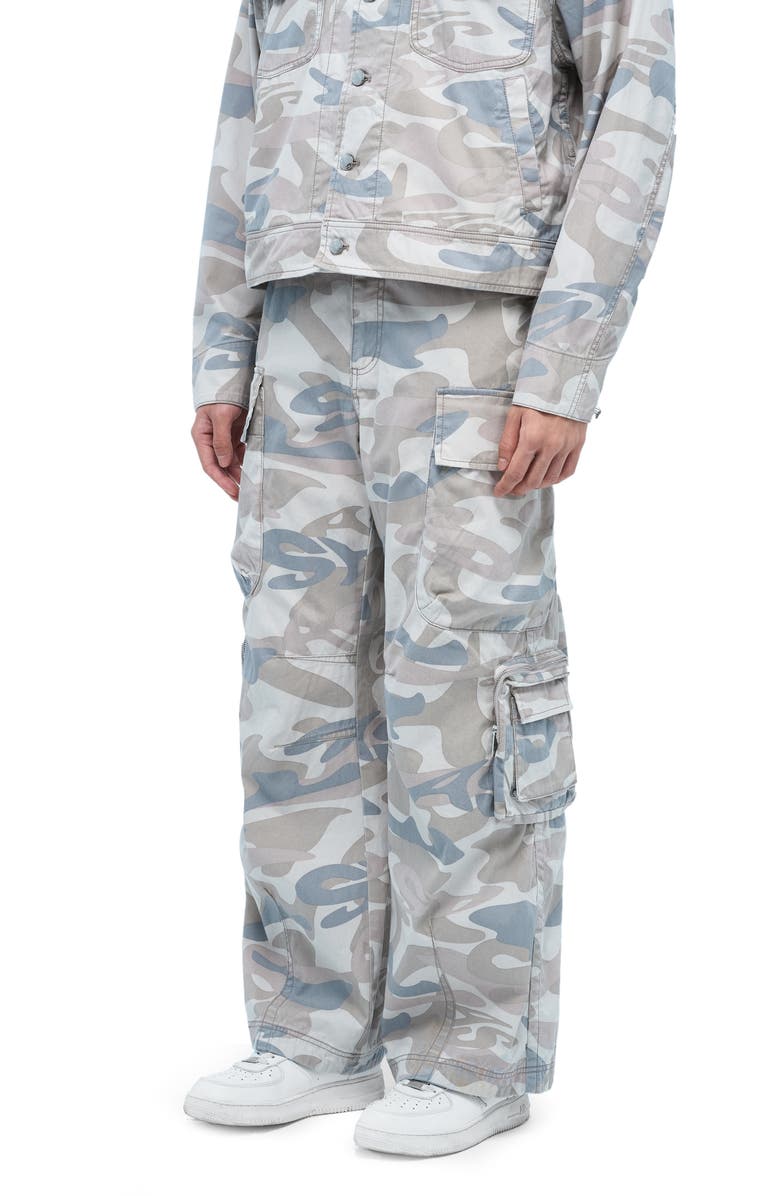 AlphaStyle Malaga Cargo Pants, Alternate, color, Grey