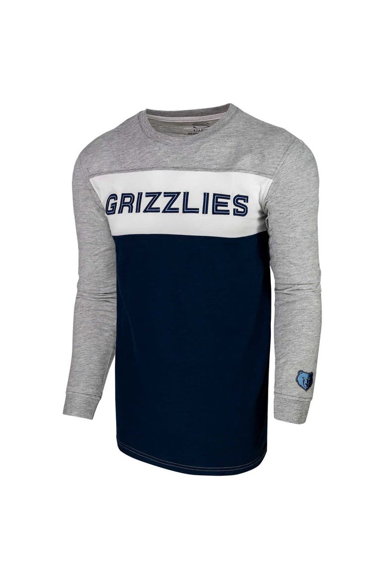 Unisex Heather Gray Memphis Grizzlies Loge Long Sleeve T-Shirt, Alternate, color, Heather Gray