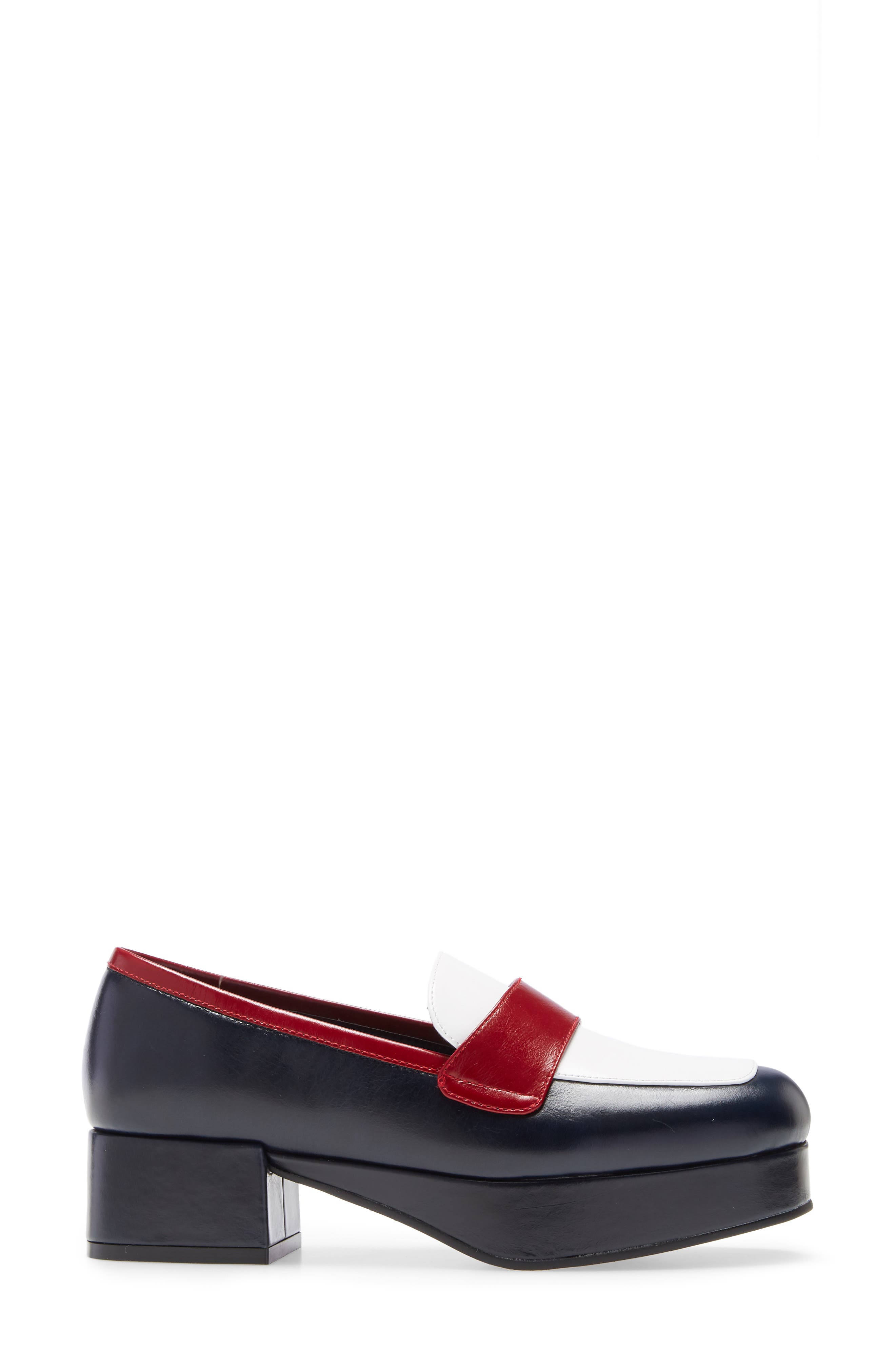 Jeffrey Campbell Student Platform Loafer, Alternate, color, 