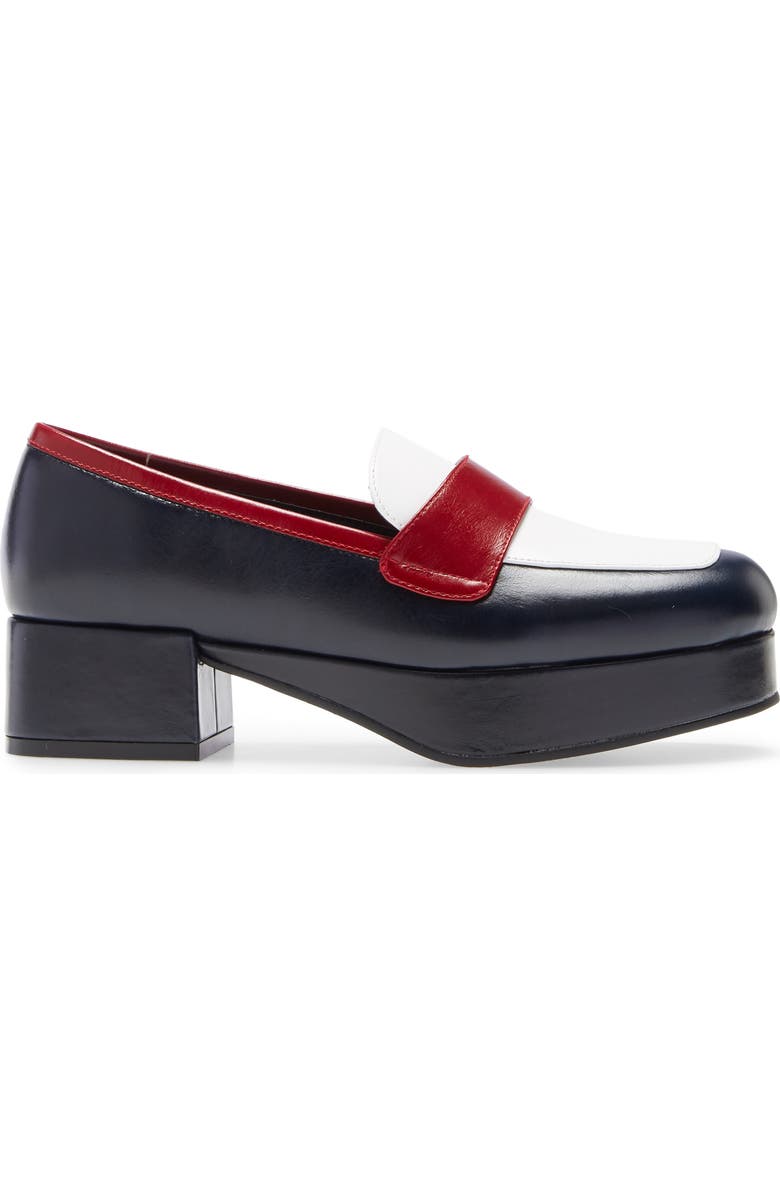 Jeffrey Campbell Student Platform Loafer, Alternate, color,