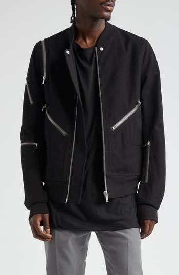 ブルゾン RICK OWENS SS23 GIRDERED FLIGHT JACKET (RO01C5719_SCH08) Buy Rick Owens Girdered Flight Bomber Jacket 'Pearl