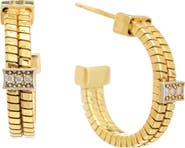 MESHMERISE Mesh Hoop Earrings