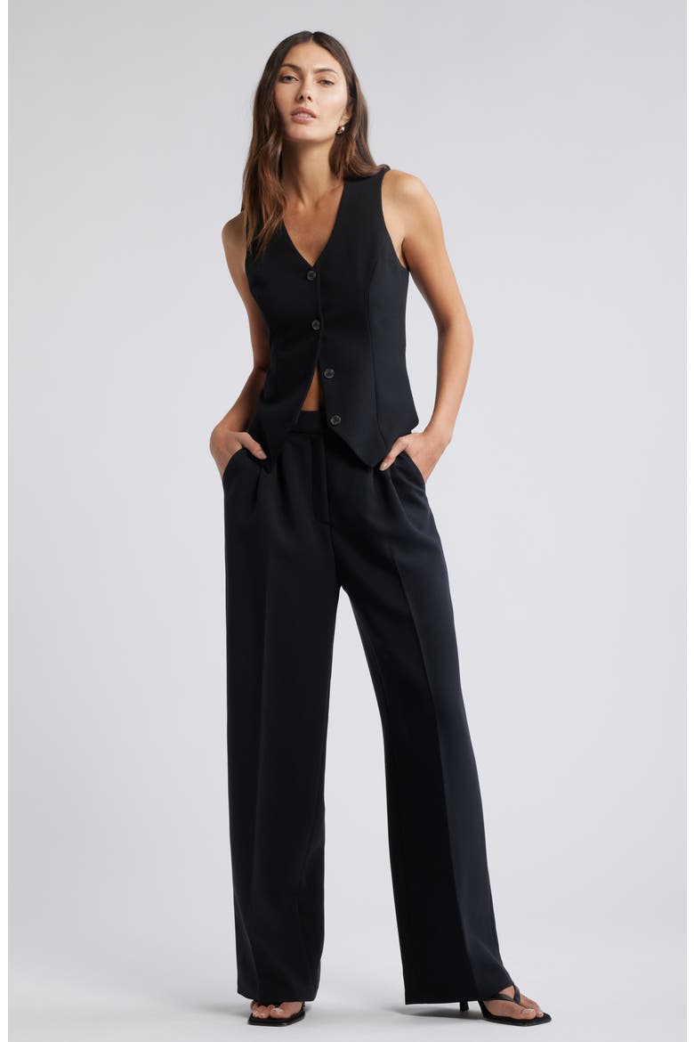 The Icon Trousers, Alternate, color, BLACK