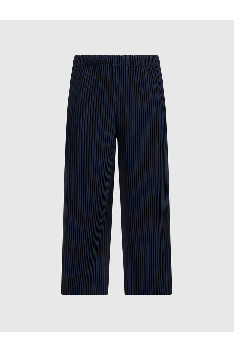 Jonas Pleated Wide Leg Pants, Alternate, color, Navy