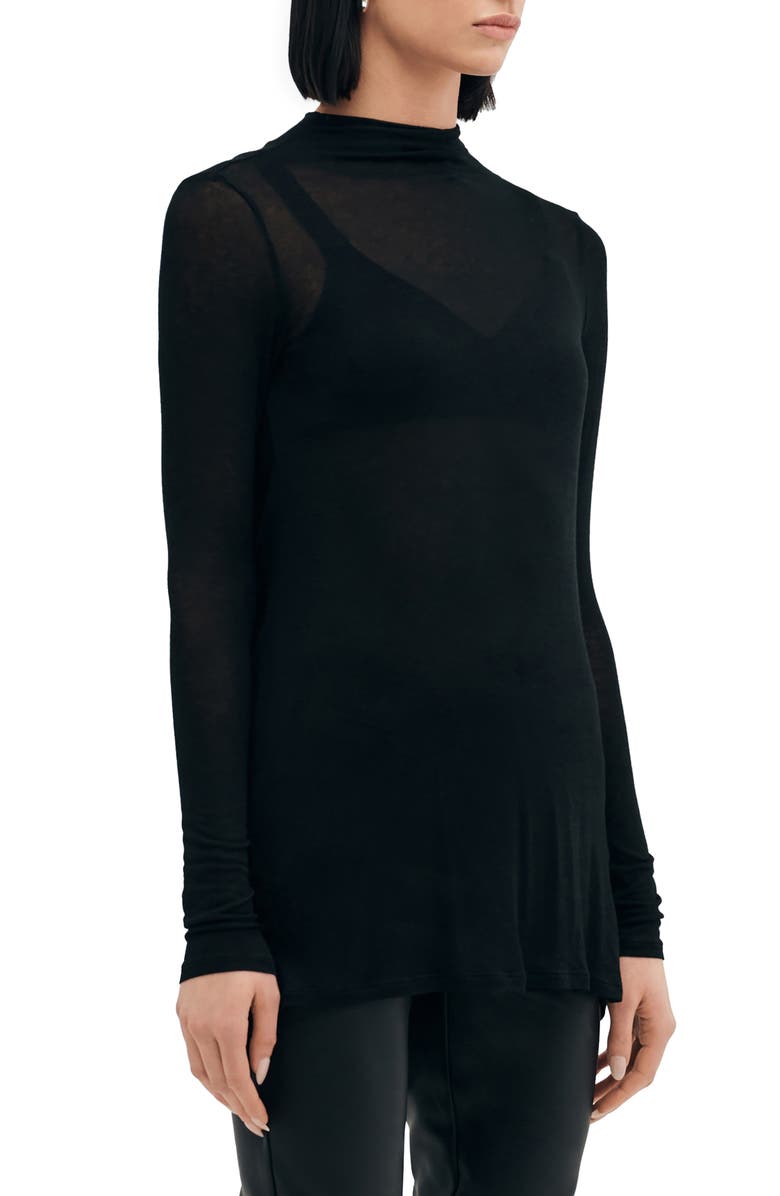 Two Lines by Marcella Athens Long Sleeve Tunic, Alternate, color, 